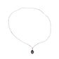 Collar Geoda Plata .925