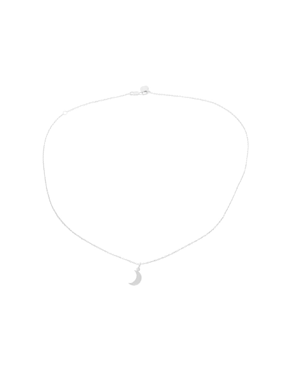 Collar Luna Plata .925