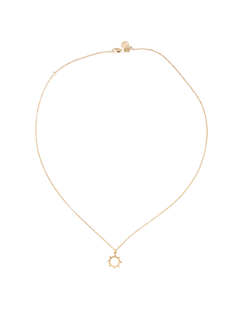 Collar Sol Plata .925