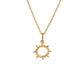 Collar Sol Plata .925