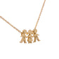 Collar en plata .925 con dije conmemorativo Día de las Madres