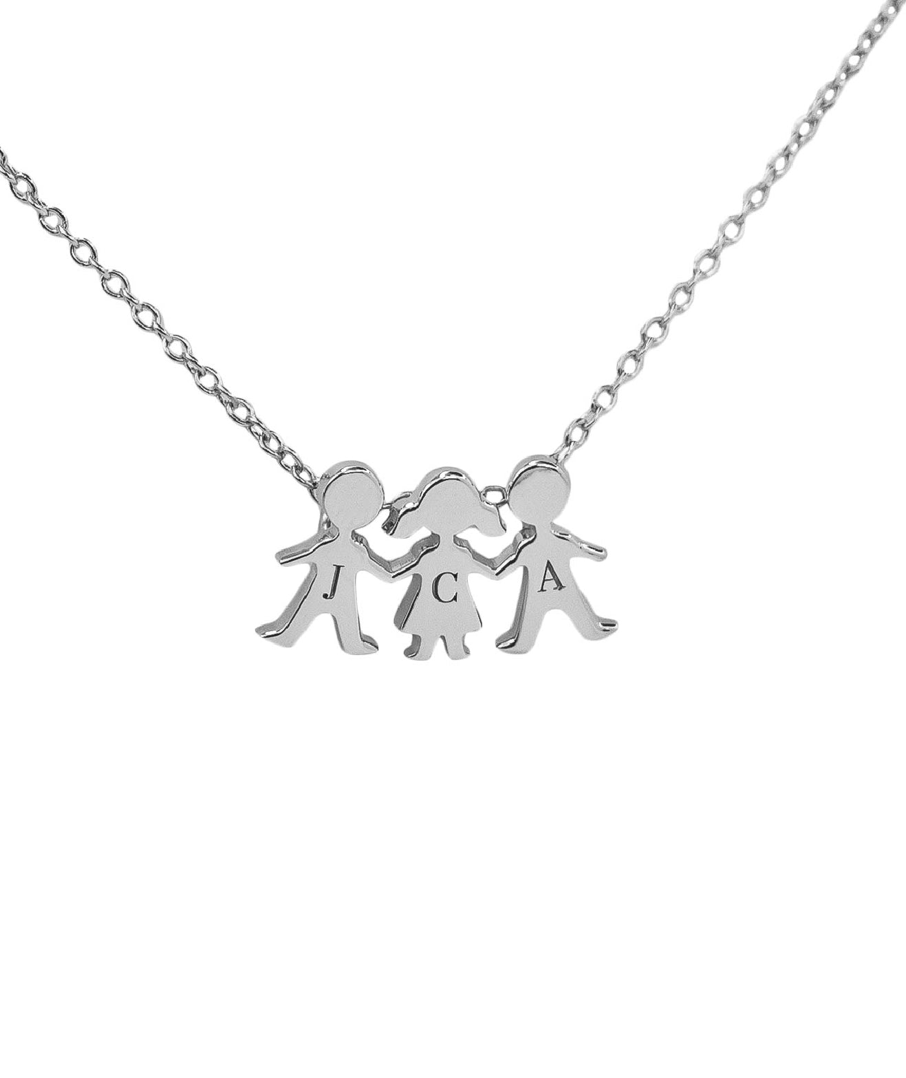 Collar en plata .925 con dije conmemorativo Día de las Madres