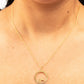 Collar frase caballos Campera Plata .925
