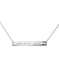 Collar frase empoderamiento Salma Plata .925