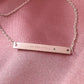 Collar frase empoderamiento Salma Plata .925