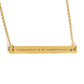 Collar frase empoderamiento Salma Plata .925