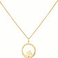 Collar frase caballos Campera Plata .925