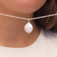 Collar perla orgánica Halima Plata .925