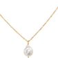 Collar perla orgánica Halima Plata .925