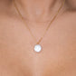 Collar perla orgánica Hebe Plata .925