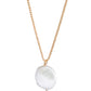 Collar perla orgánica Hebe Plata .925