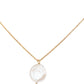 Collar perla orgánica Hebe Plata .925