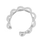 Ear cuff Bubbles Plata .925