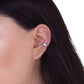Ear cuff Nina con piedra Plata .925