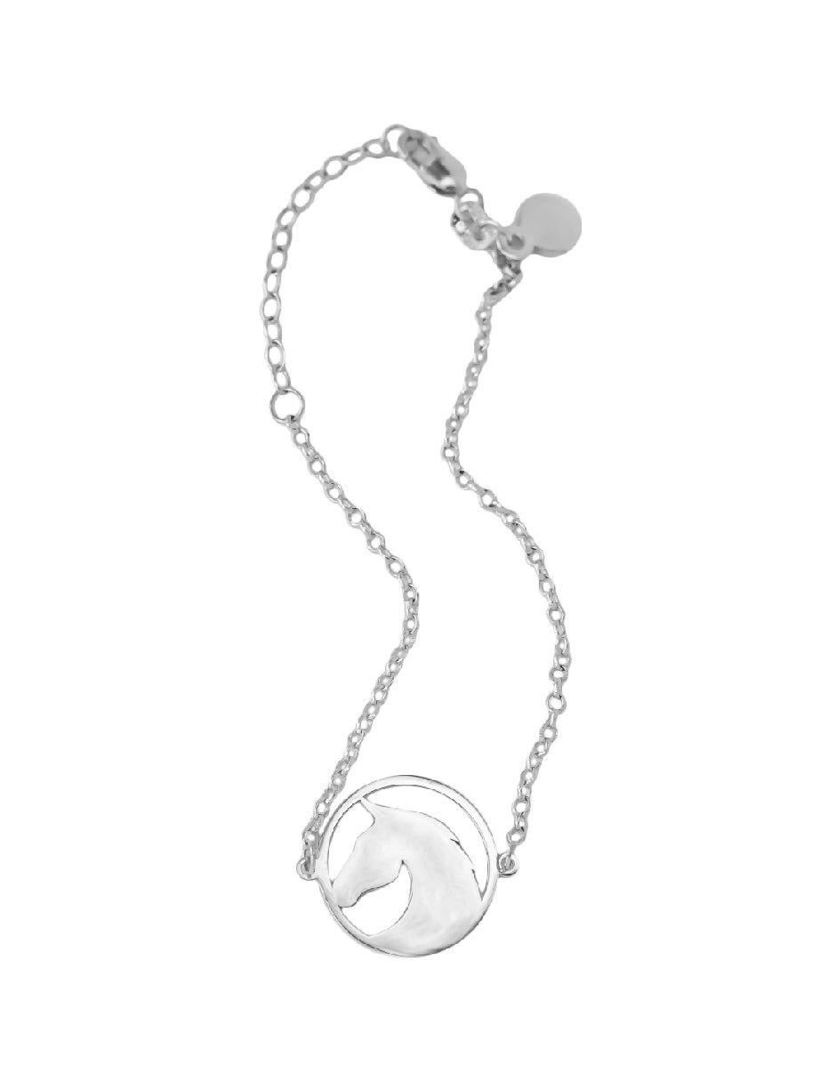 Pulsera caballo Dakota Plata .925