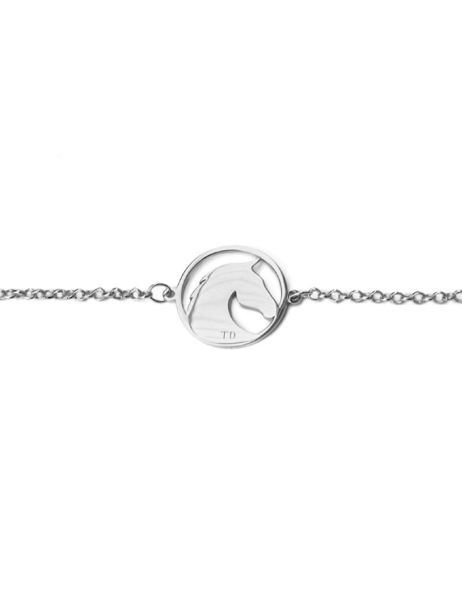 Pulsera caballo Dakota Plata .925