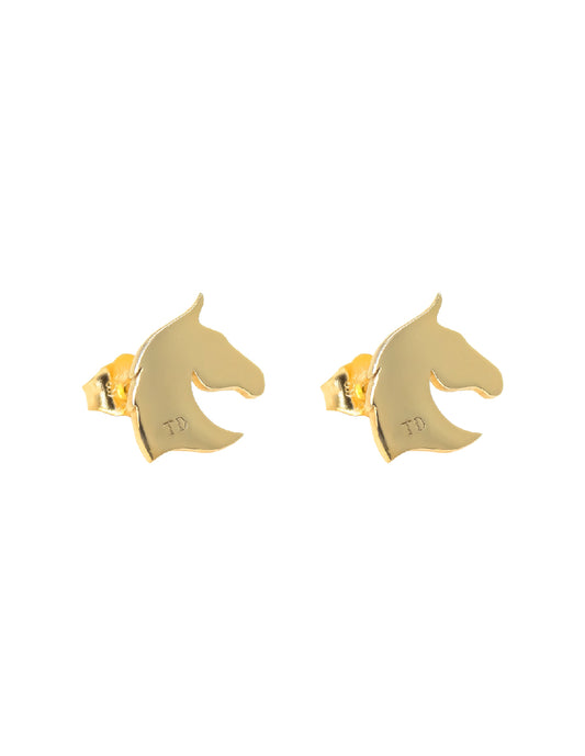 Aretes caballo Silvestre Plata .925