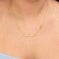 Collar Especial para mamá con flores en plata .925