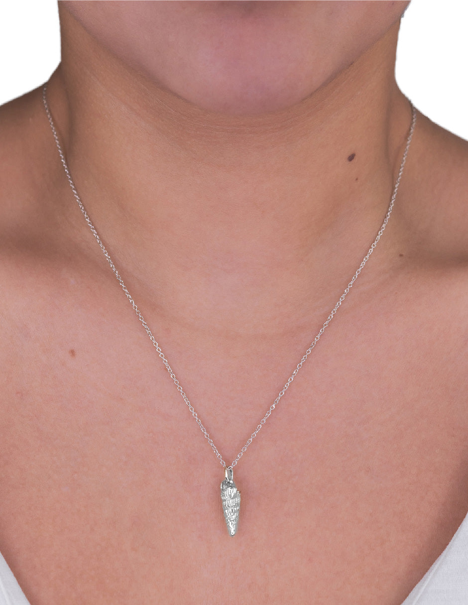 Collar caracol Monroe Plata .925