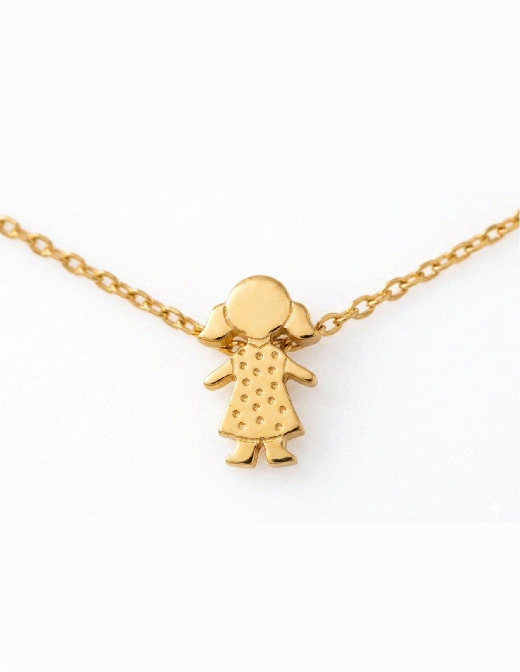 Collar para Mamá con Dije de Hijo Niño o Niña en Plata .925 | Regalo con Significado