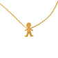 Collar para Mamá con Dije de Hijo Niño o Niña en Plata .925 | Regalo con Significado