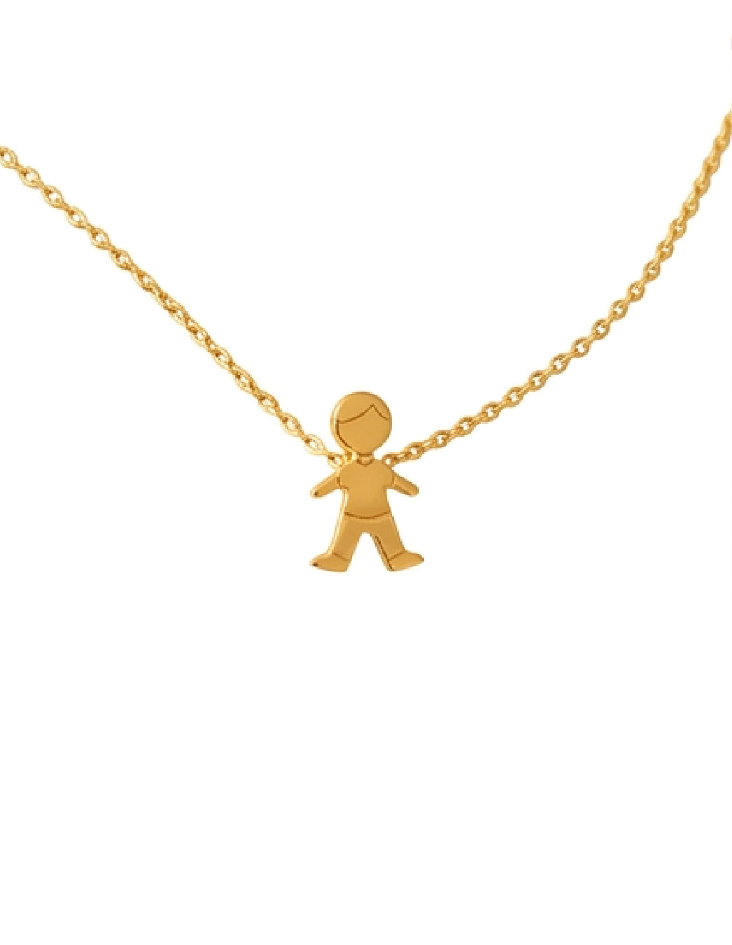 Collar para Mamá con Dije de Hijo Niño o Niña en Plata .925 | Regalo con Significado