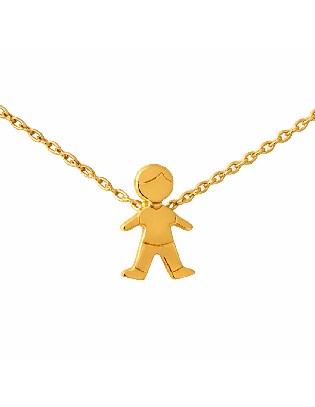 Collar para Mamá con Dije de Hijo Niño o Niña en Plata .925 | Regalo con Significado