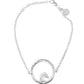 Pulsera frase caballos Campera Plata .925