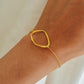 Pulsera orgánica Aldora Plata .925