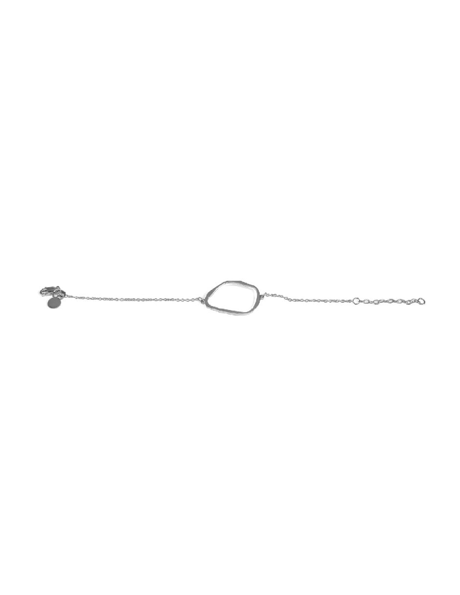 Pulsera orgánica Aldora Plata .925