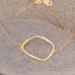 Pulsera orgánica Aldora Plata .925