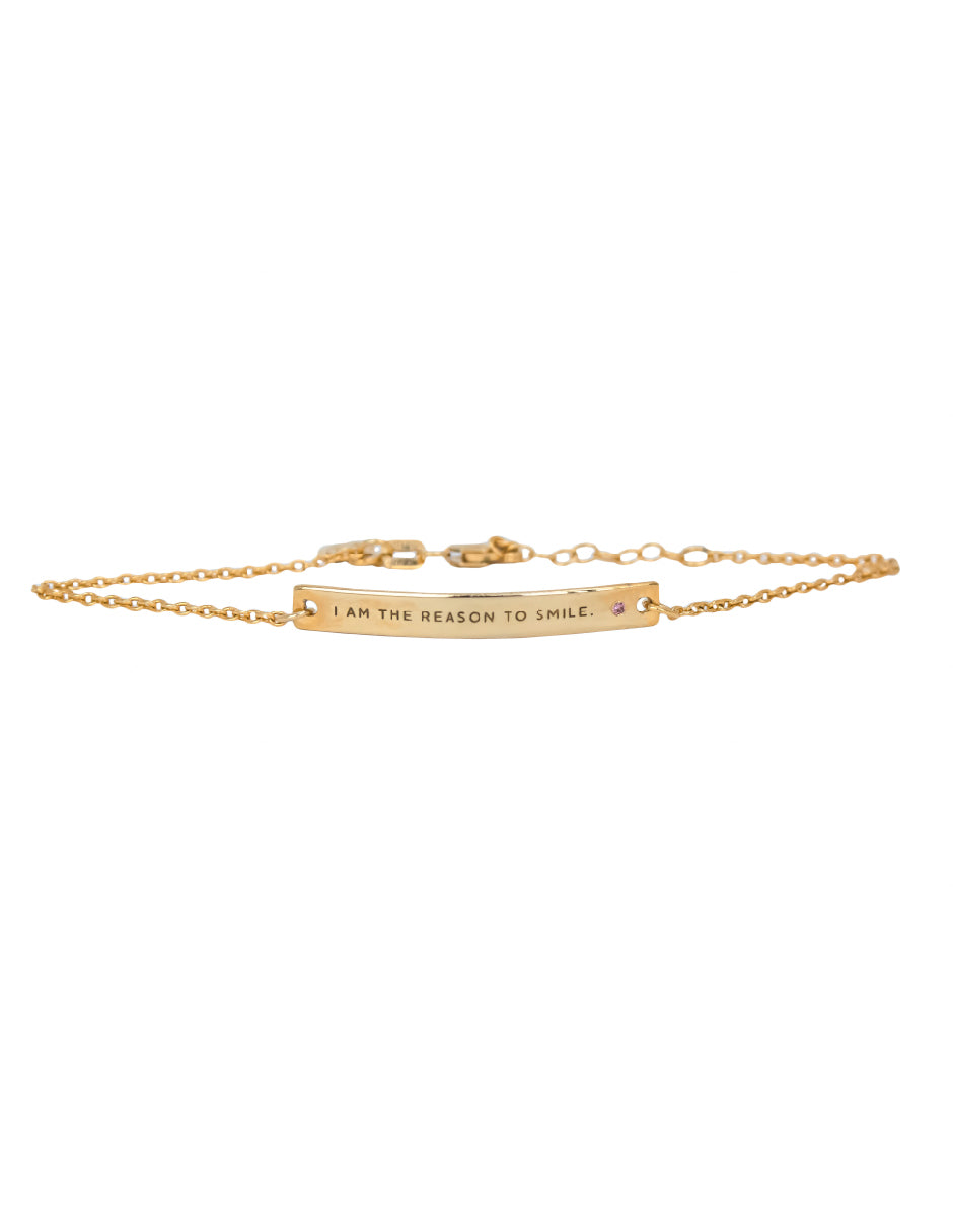 Pulsera frase empoderamiento Plata .925 Salma