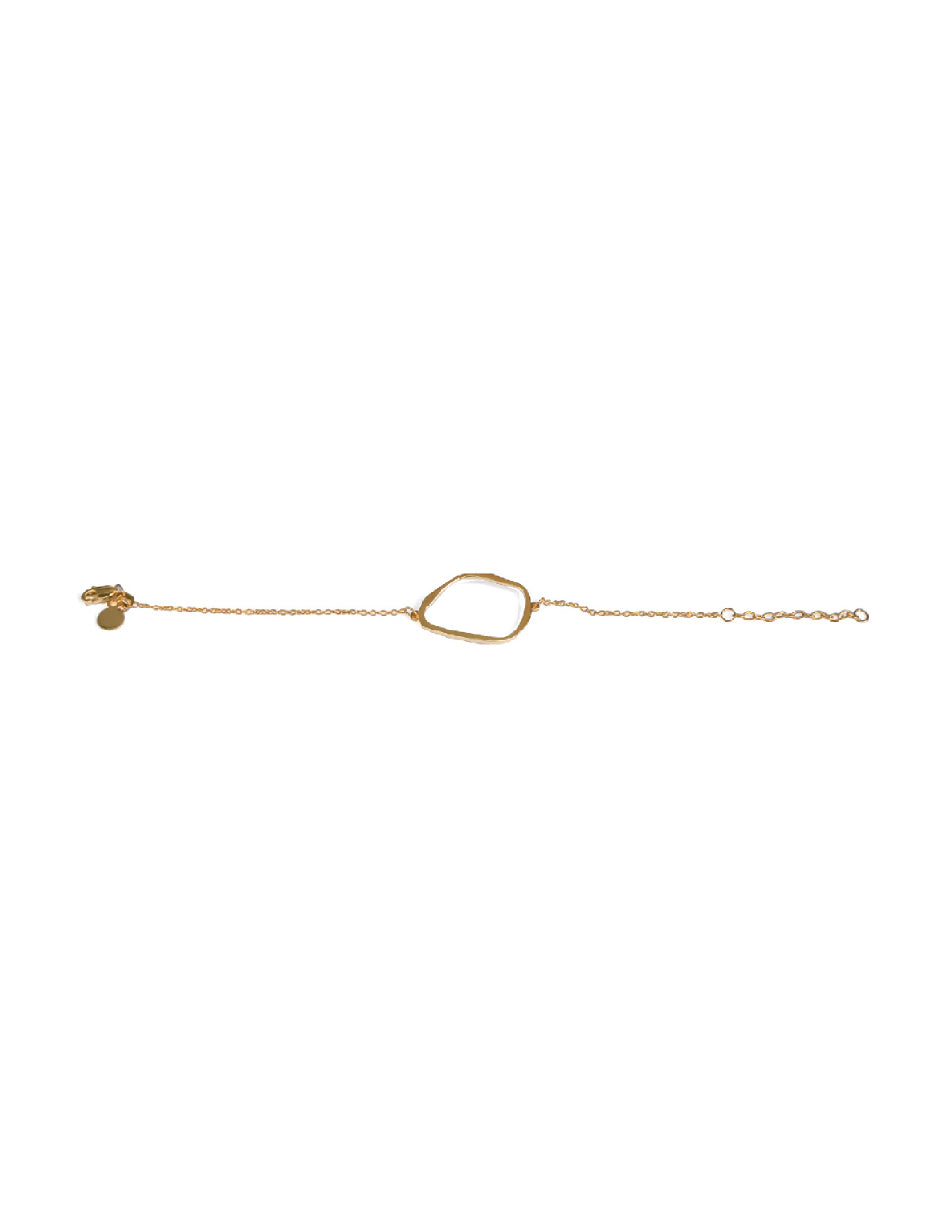 Pulsera orgánica Aldora Plata .925