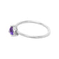 anillo amatista plata 925