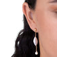 Aretes  perlas orgánicas Penélope Plata .925