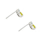 Aretes piedras naturales Adara Plata .925
