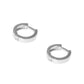 Arracadas Carlota mini en plata .925, vista individual
