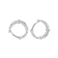 Aretes flores Flora Plata .925