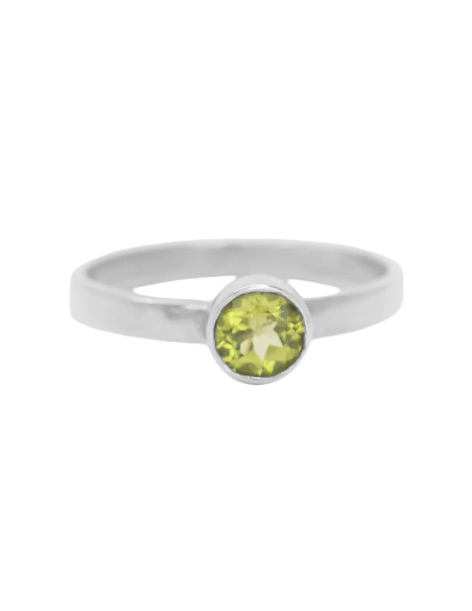 Anillo peridoto Perdita Plata .925